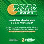 bolsa-atleta-2024:-caruaru-divulga-edital-do-programa-de-incentivo-para-atletas-e-paratletas